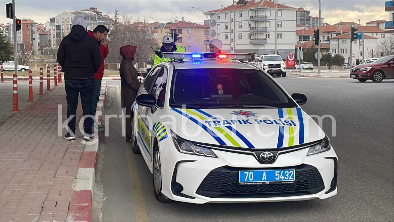 Karamanda Otomobil Ile Tir Carpisti5