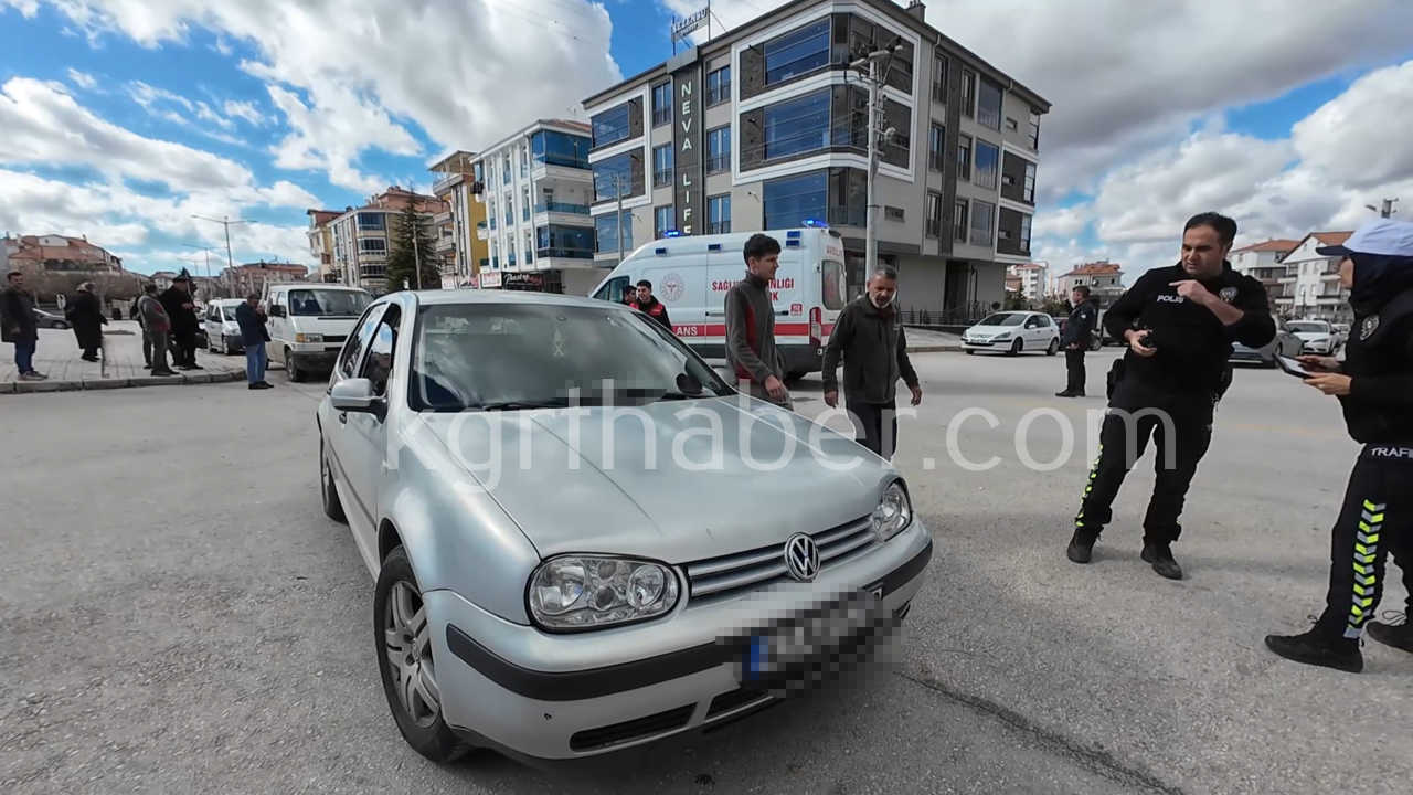 Karamanda Otomobilin Carptigi 13 Yasindaki Cocuk Yaralandi0