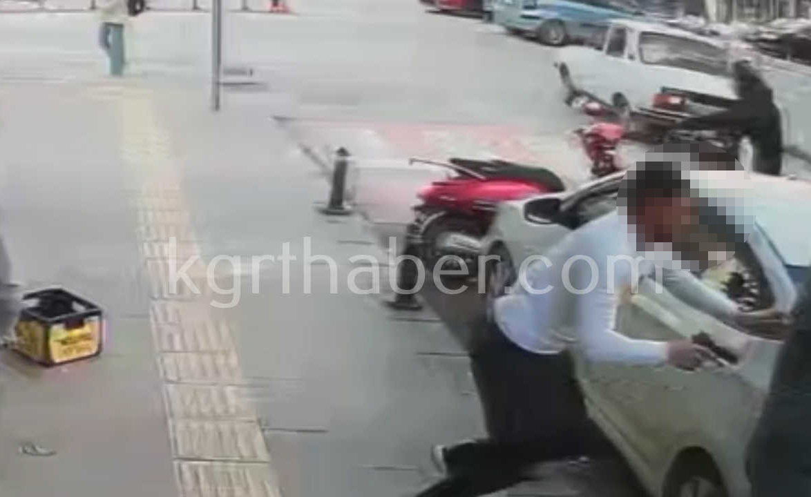 Karamanda Silahli Kavga Ani Guvenlik Kamerasinda1-1