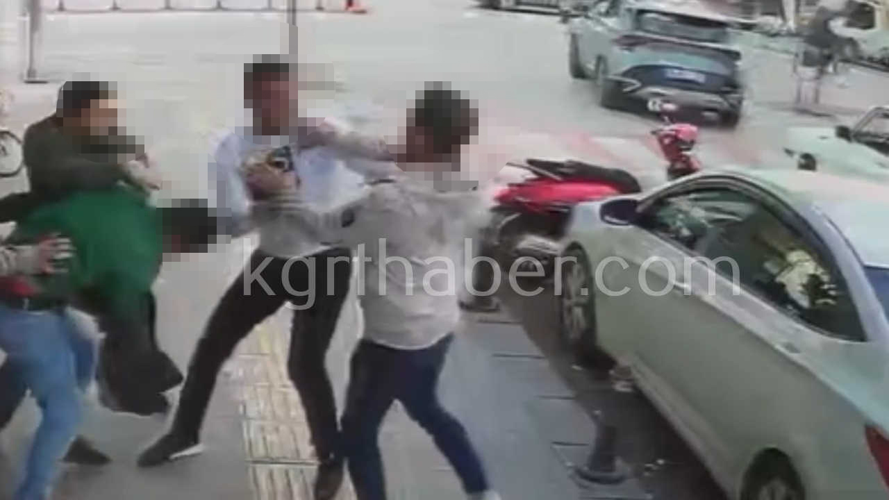 Karamanda Silahli Kavga Ani Guvenlik Kamerasinda2-1