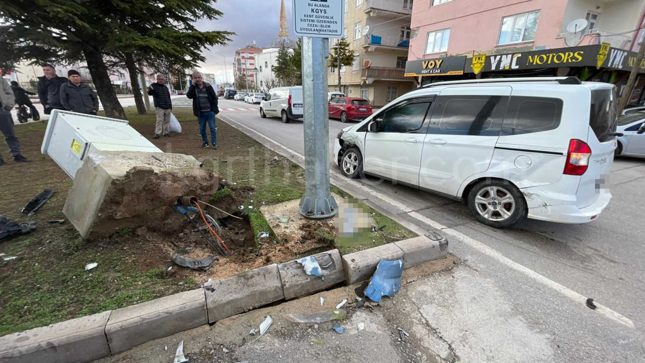 Karamanda Son Dakika Otomobil Takla Atti3