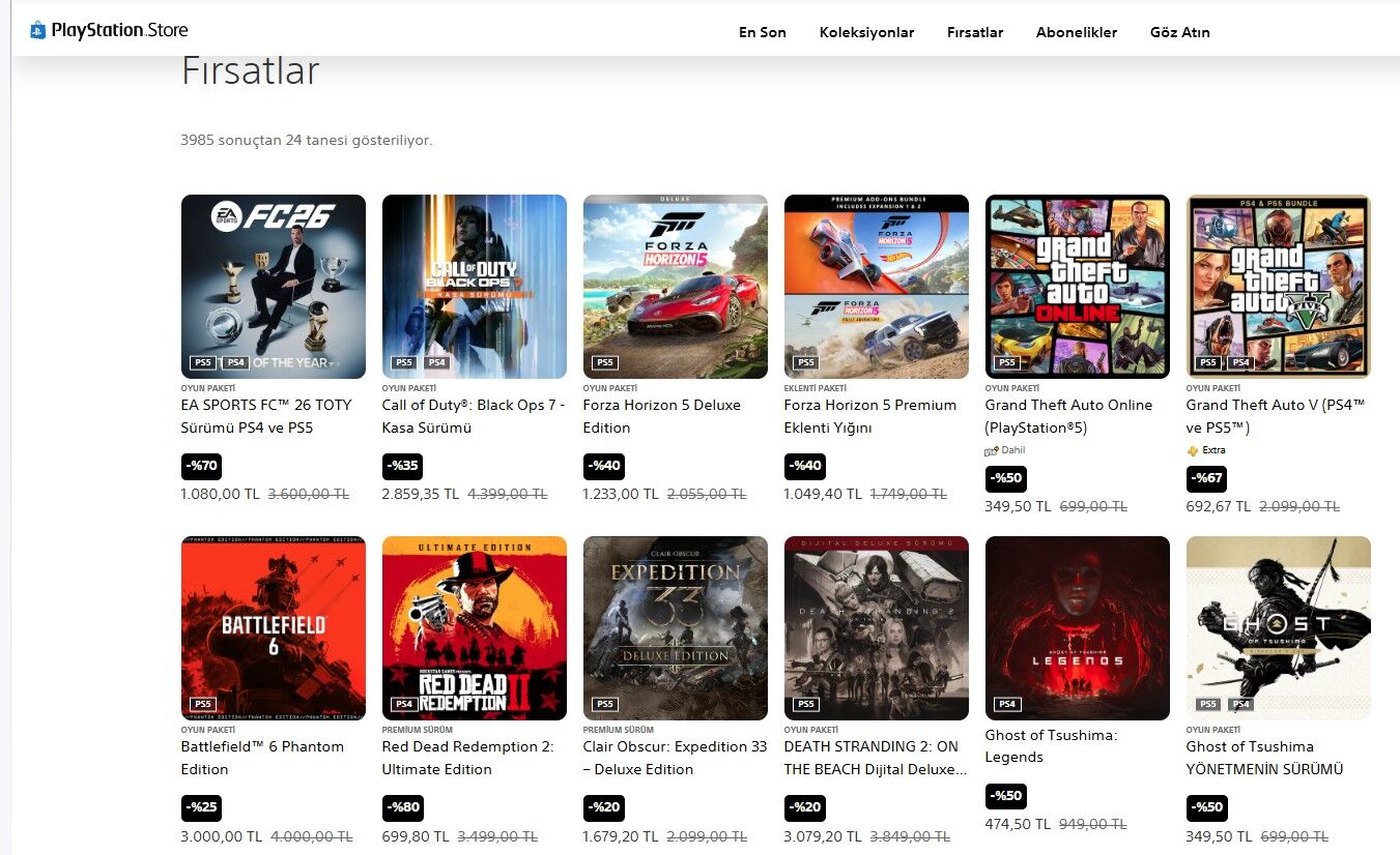 Playstation Storeda Yuzde 75E Varan Indirimler Basladi1