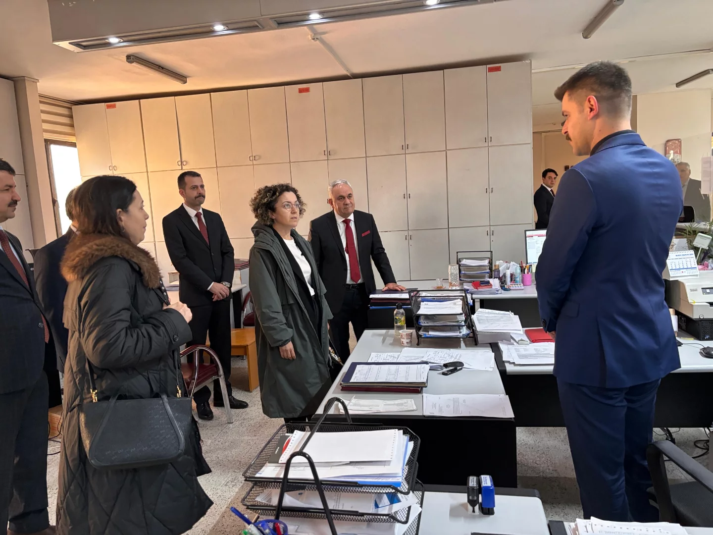 Tahsilat Ve Risk Analizleri Baskanlarindan Karaman Defterdaligina Ziyaret (6)