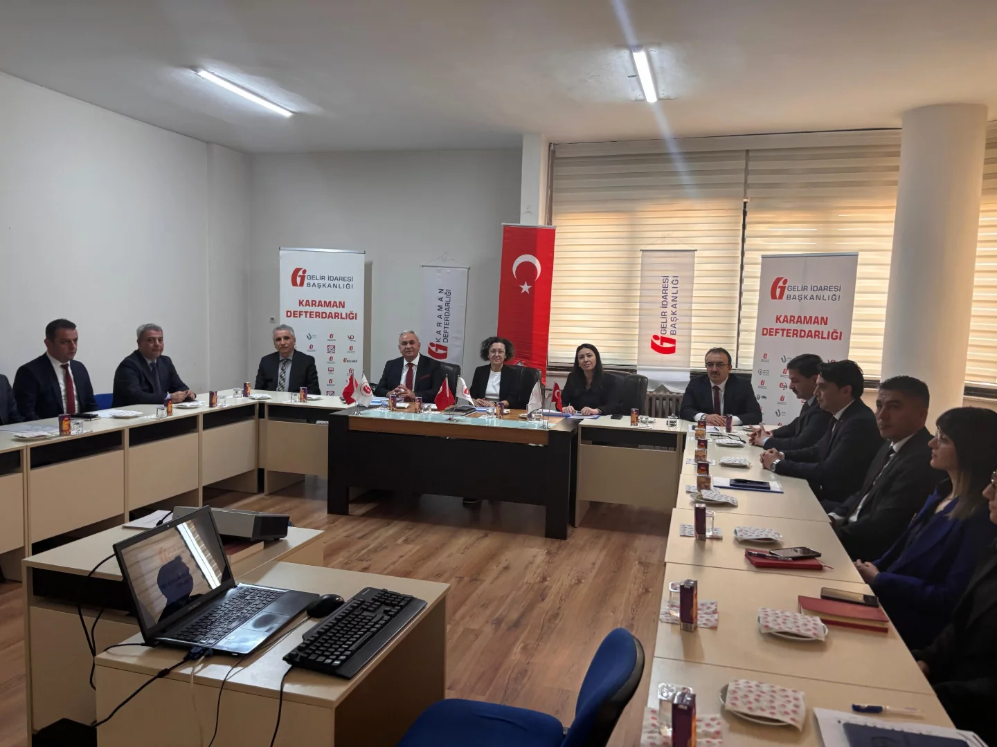 Tahsilat Ve Risk Analizleri Baskanlarindan Karaman Defterdaligina Ziyaret (7)