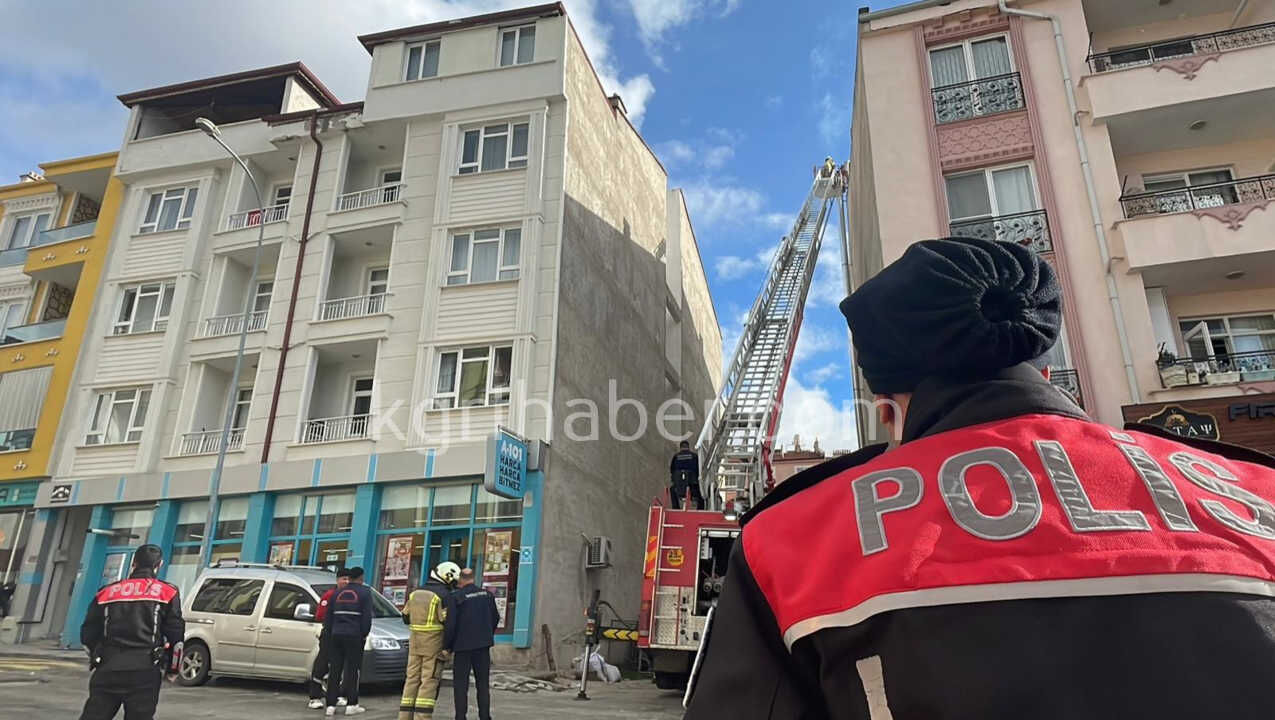 Bacadaki Yangin Ekipleri Harekete Gecirdi0