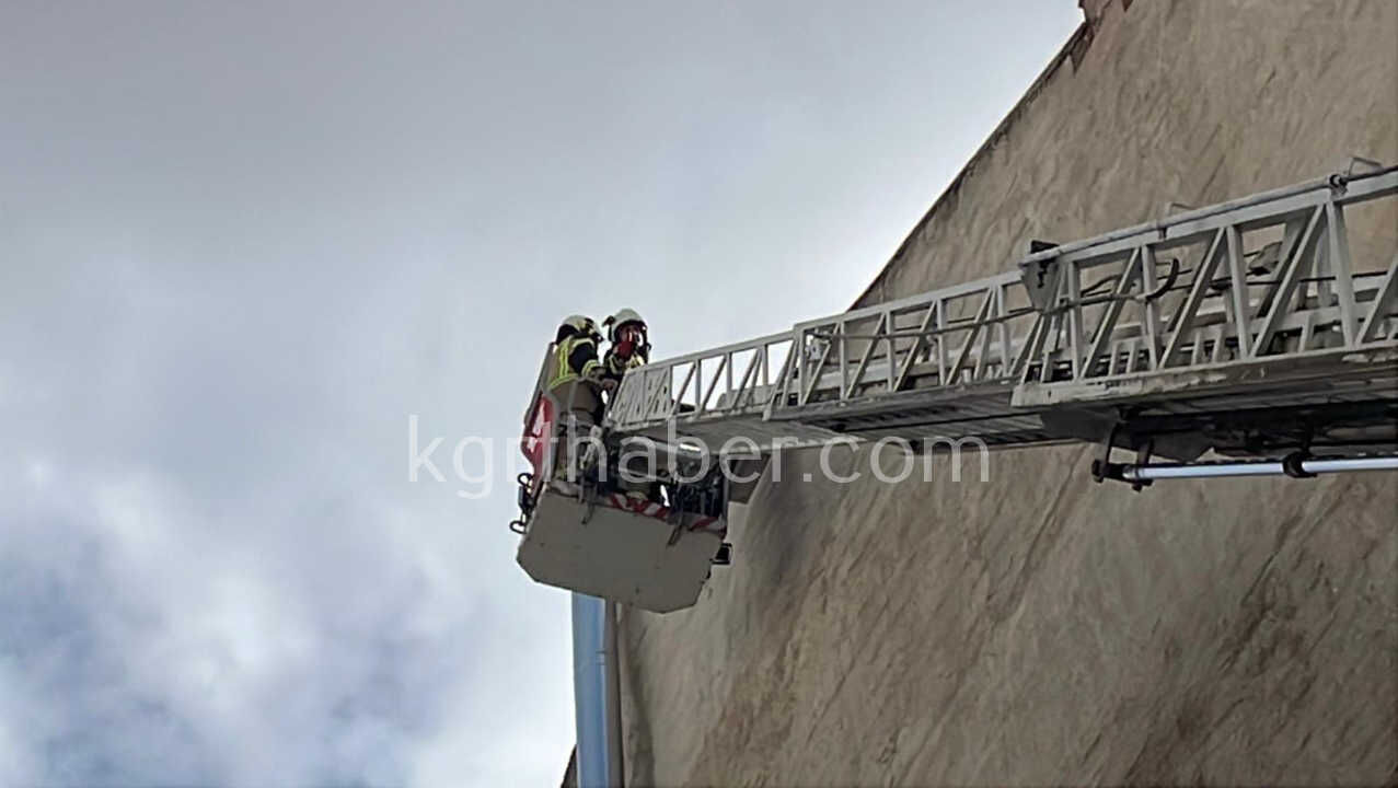 Bacadaki Yangin Ekipleri Harekete Gecirdi4