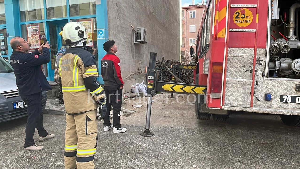 Bacadaki Yangin Ekipleri Harekete Gecirdi5