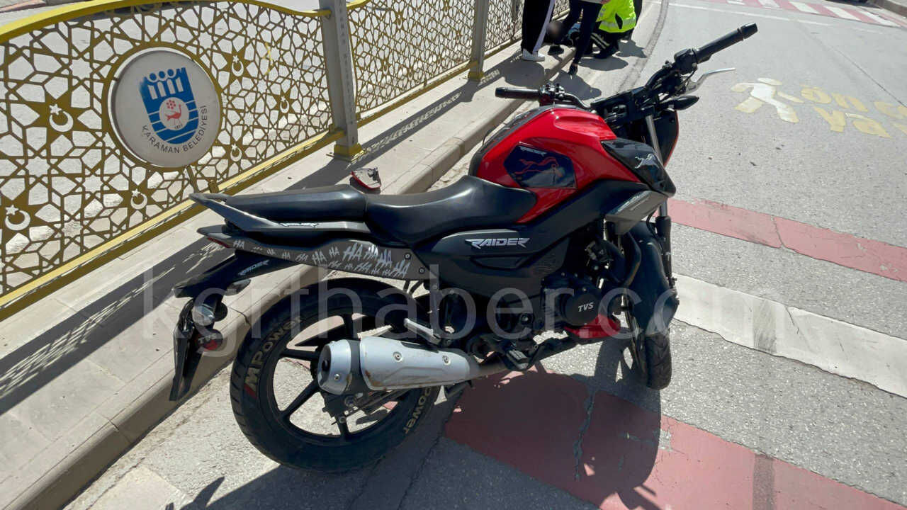 Cipe Arkadan Carpan Motosikletli Genc Yaralandi0