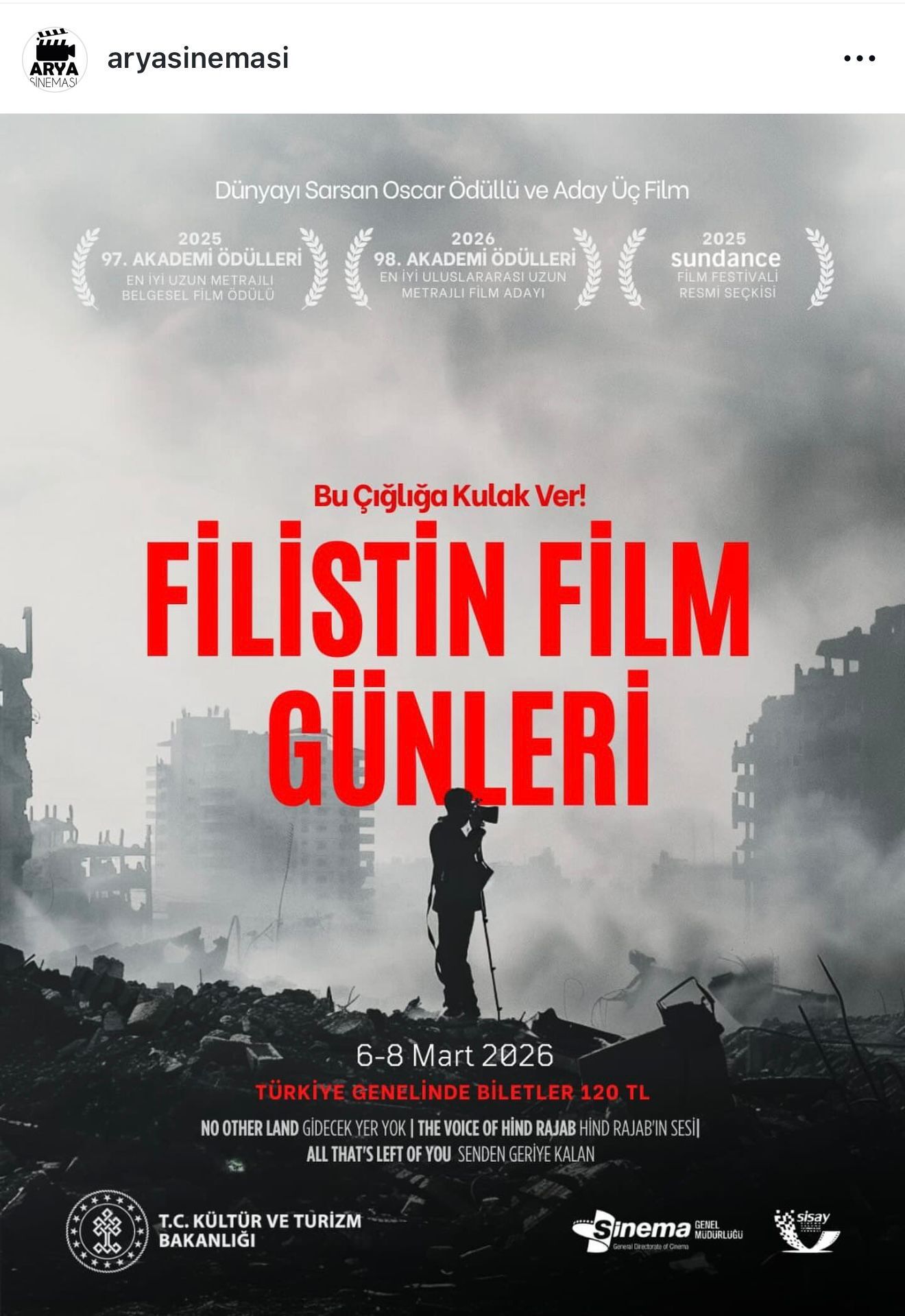 Filistin Film Gunleri Karamanda Basliyor (2)