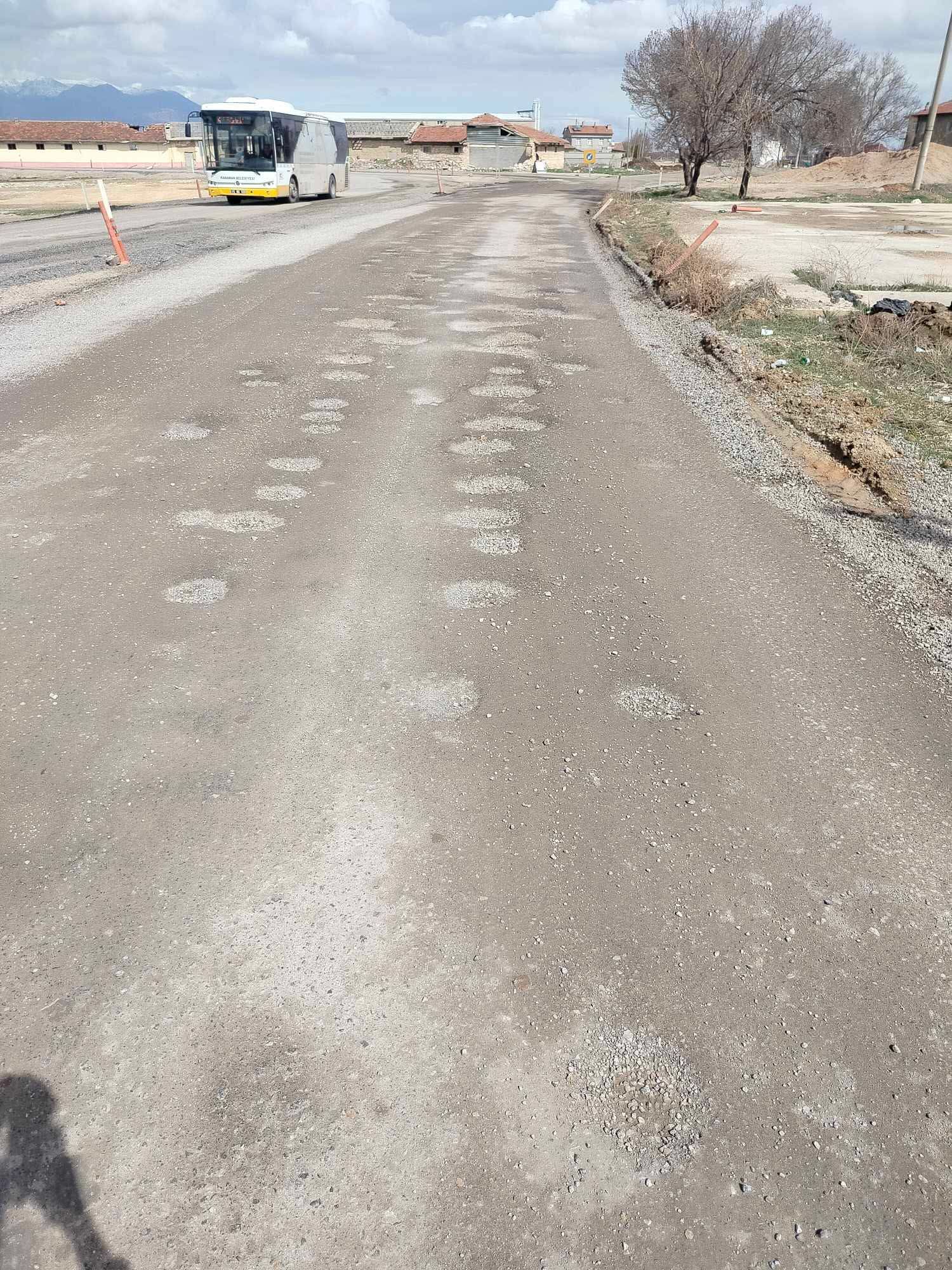 Karaman Kilbasan Yolunda Suruculer Isyanda (1)