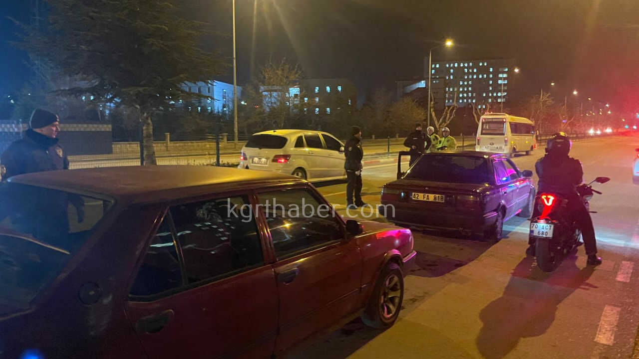 Karamanda 1 Haftada 99 Arac Trafikten Men Edildi2