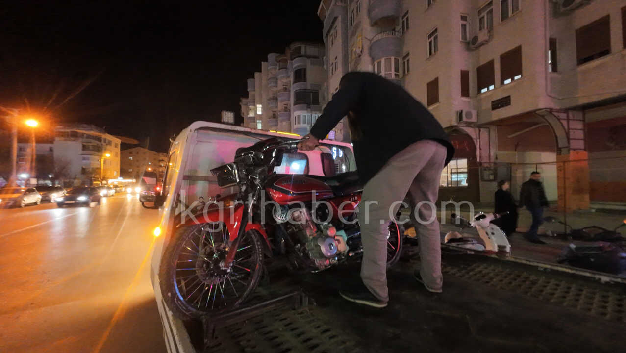 Karamanda Abarti Egzozlu Motosikletlere 32 Bin Lira Ceza5