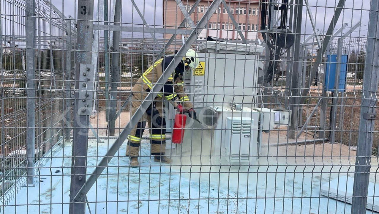 Karamanda Baz Istasyonu Yangini Panigi1