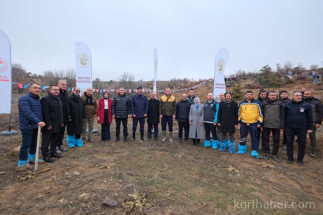 Karamanda Binlerce Fidan Toprakla Bulustu12