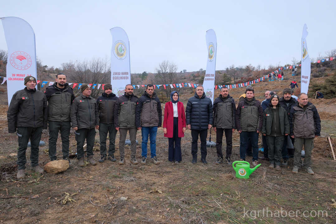 Karamanda Binlerce Fidan Toprakla Bulustu13