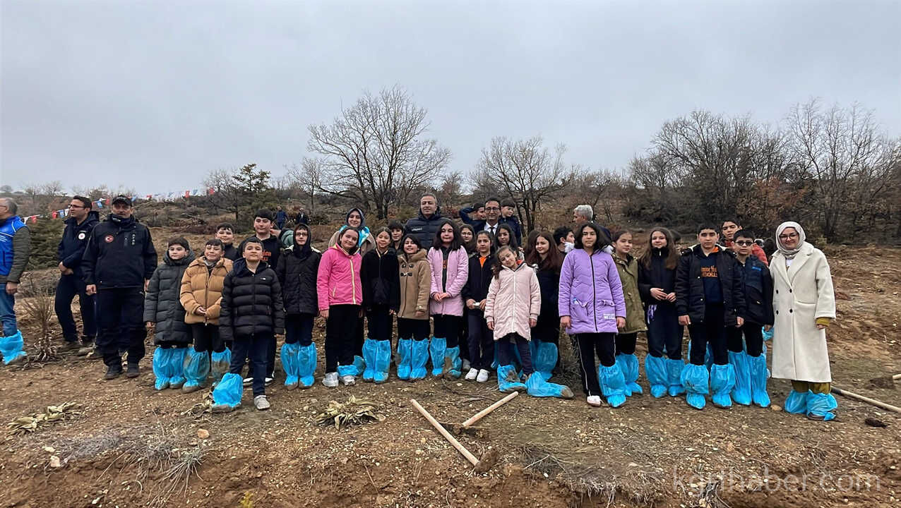 Karamanda Binlerce Fidan Toprakla Bulustu5