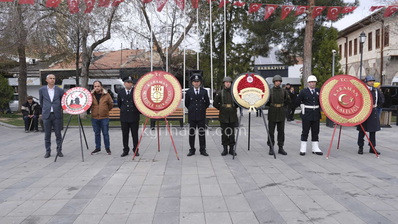 Karamanda Canakkale Zaferinin 111Inci Yil Donumunde Sehitler Anildi7