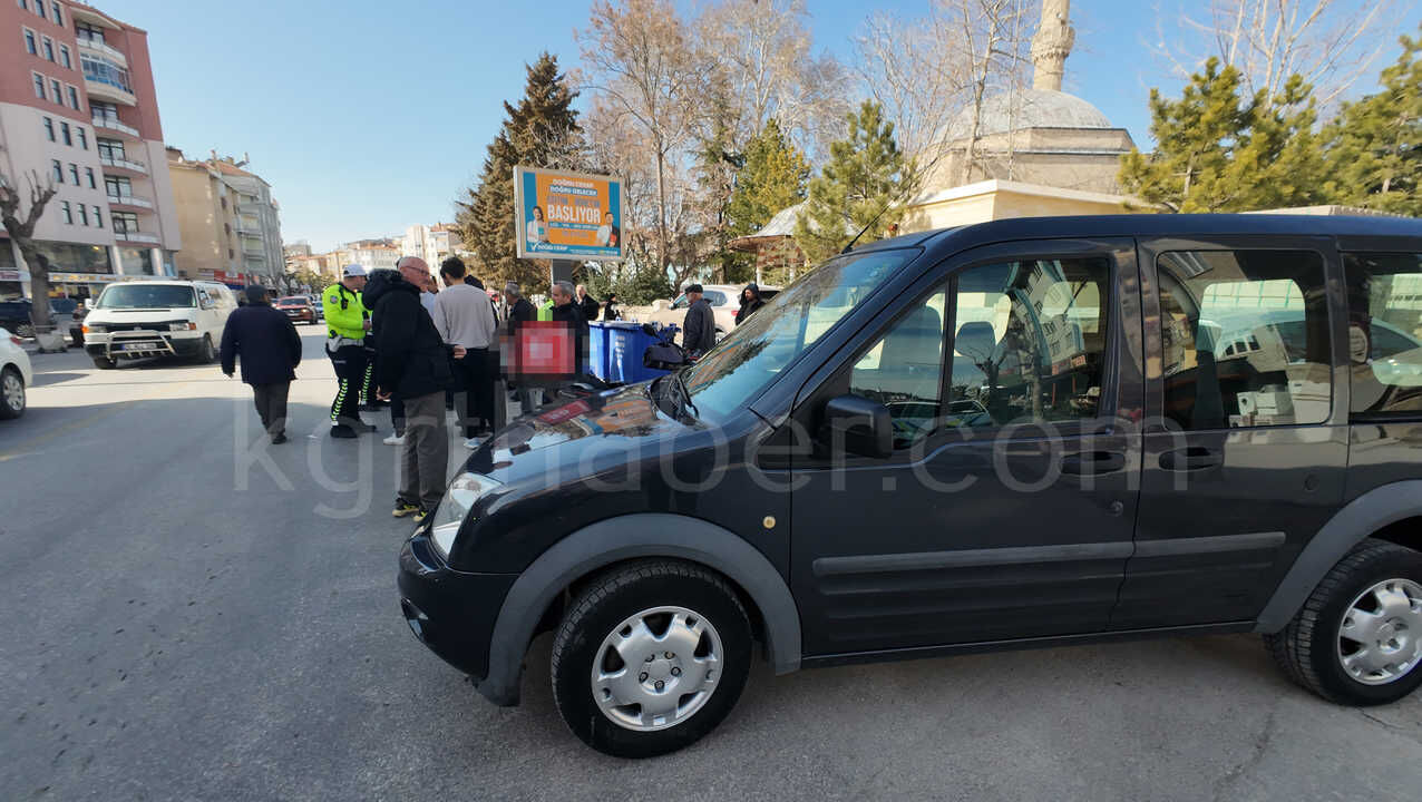 Karamanda Hafif Ticari Arac Ile Motokurye Carpisti1