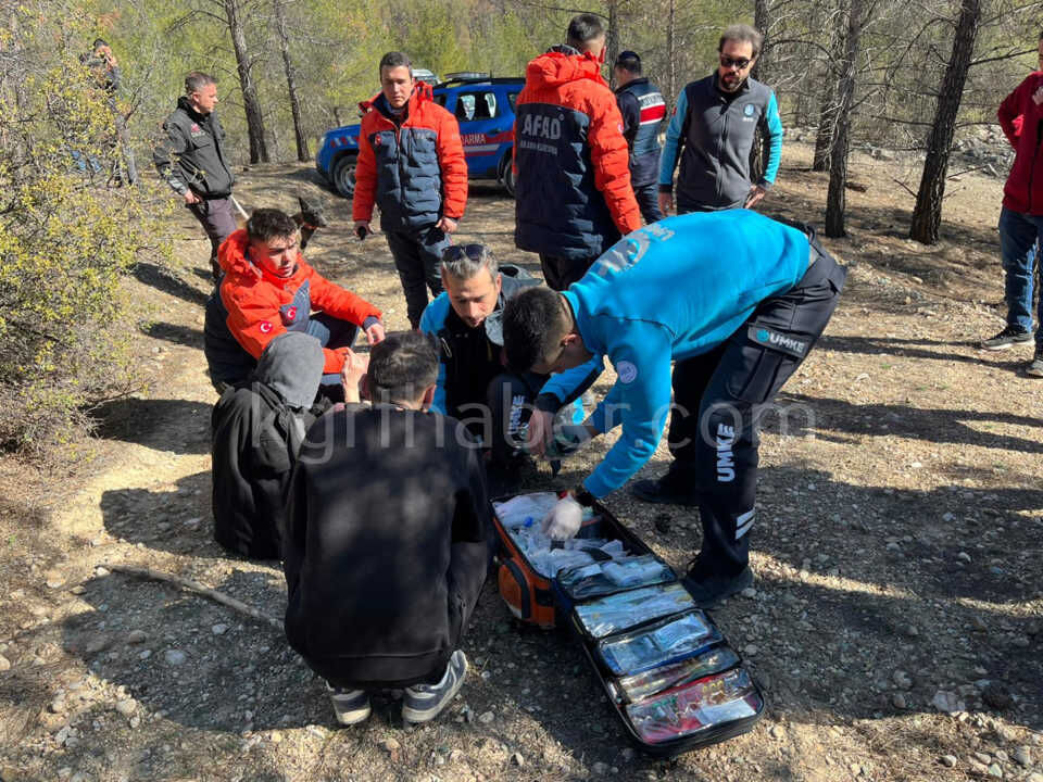 Karamanda Kaybolan Yasli Kadin 12 Saat Sonra Sag Bulundu0