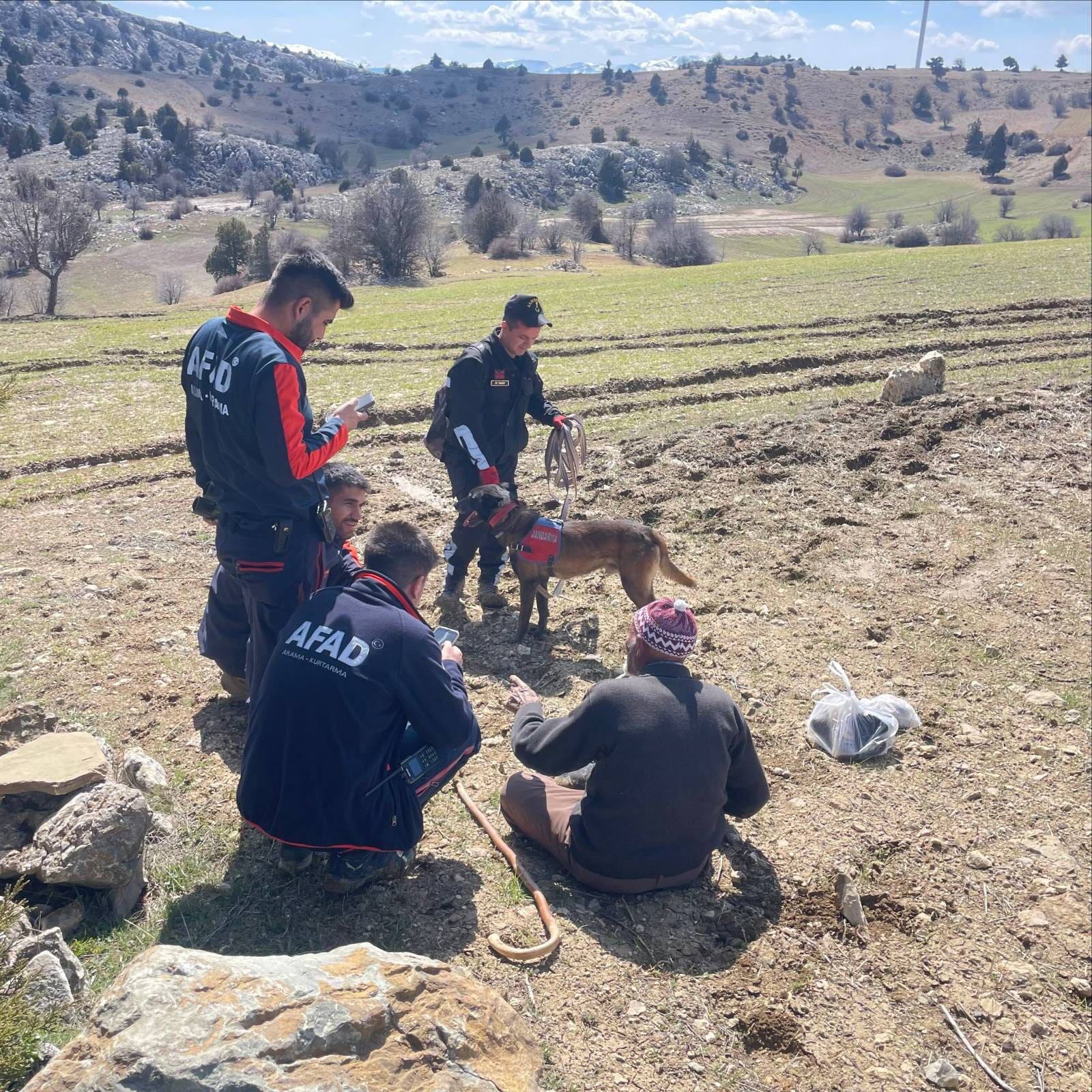 Karamanda Kayip Adam Saatler Sonra Bulundu (4)