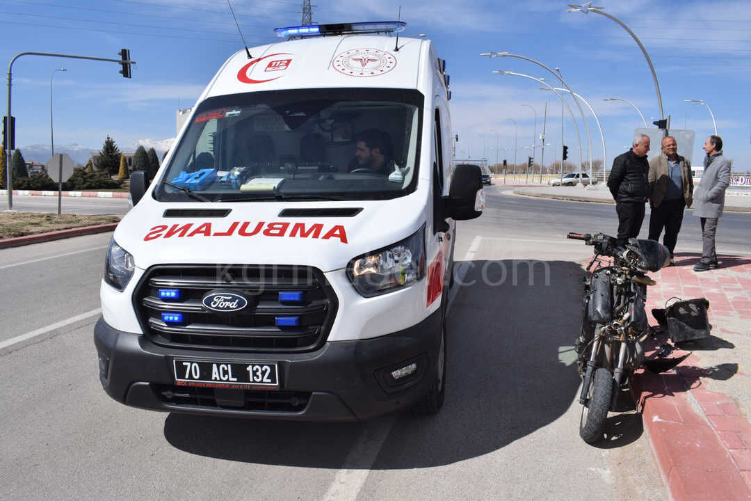 Karamanda Kaza Yapan Taraflara Ceza Yagdi Motosiklete 126 Bin Otomobile 5 Bin Lira Ceza1