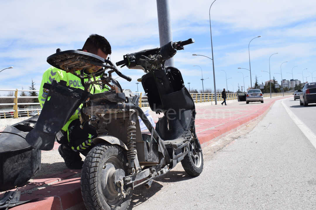Karamanda Kaza Yapan Taraflara Ceza Yagdi Motosiklete 126 Bin Otomobile 5 Bin Lira Ceza7