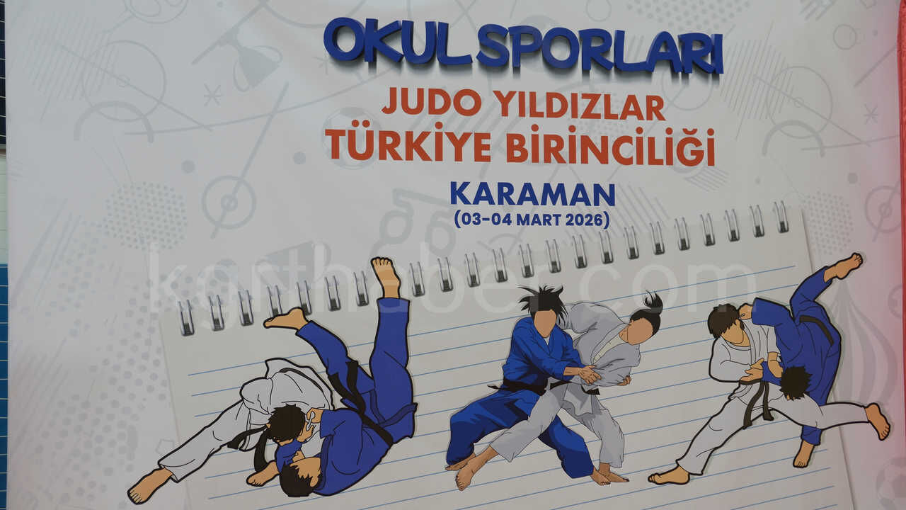 Karamanda Okul Sporlari Yildizlar Judo Turkiye Birinciligi Heyecani Basladi16