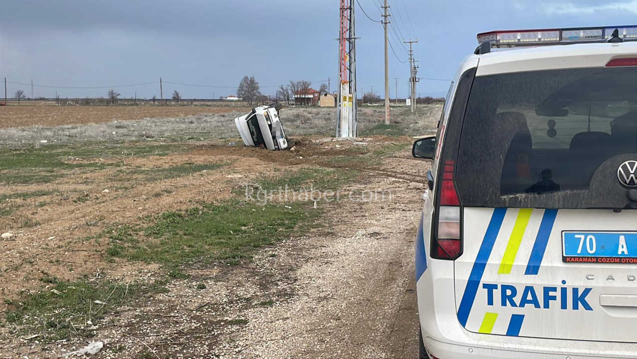 Kontrolden Cikan Otomobil Sarampole Devrildi 5 Kisi Yara Almadan Kurtuldu6