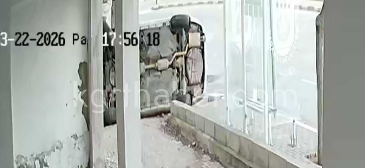 Viraji Alamayan Otomobil Takla Atti O Anlar Saniye Saniye Kaydedildi2