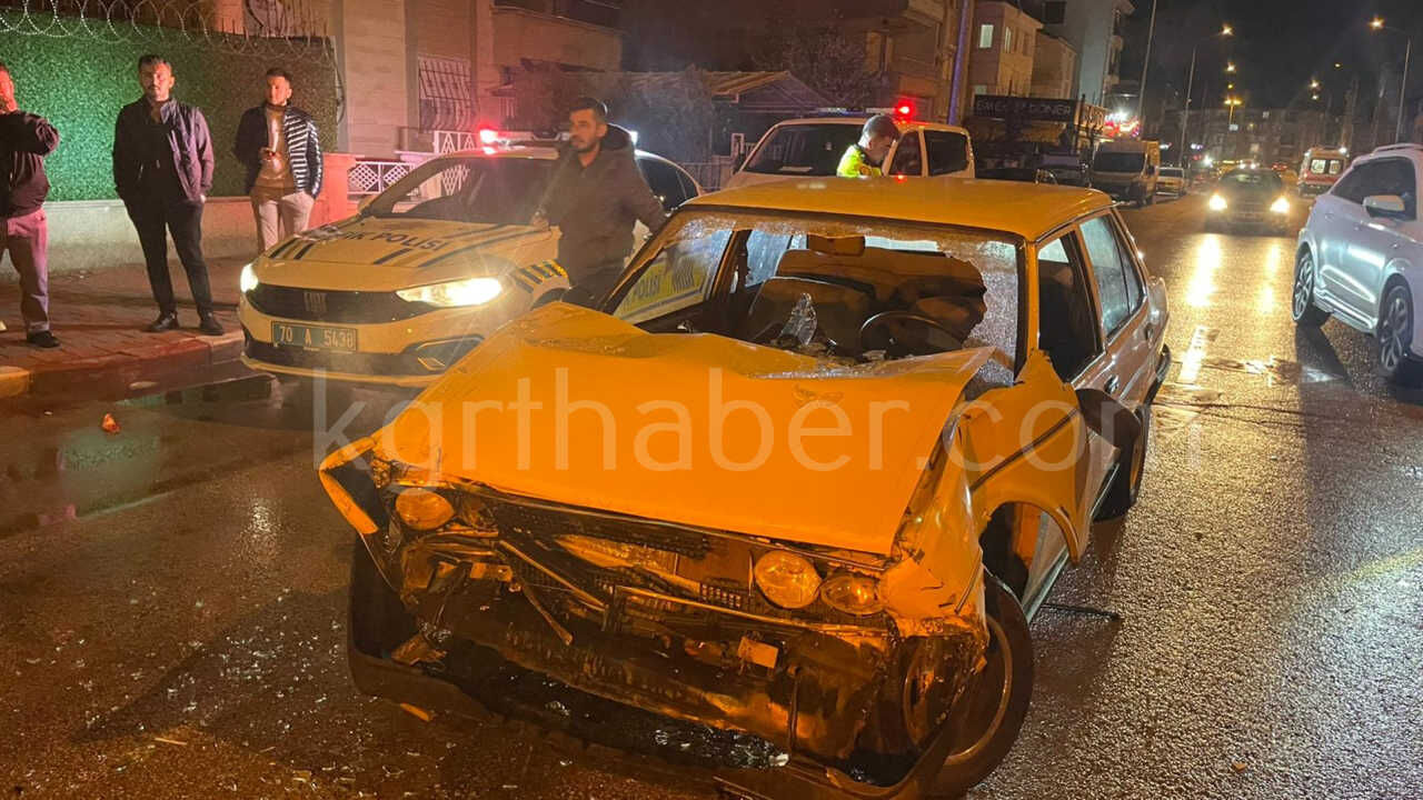 Alkollu Surucu Trafik Isigindaki Araca Carpti 1 Yarali1