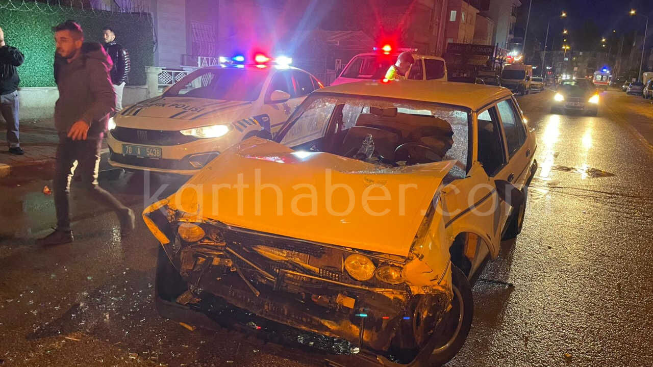 Alkollu Surucu Trafik Isigindaki Araca Carpti 1 Yarali4