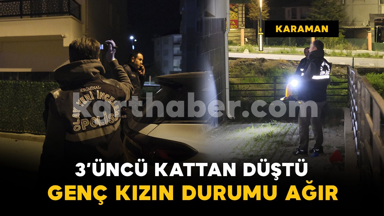 Arkadaşını ziyarete geldiği apartın penceresinden düştü: 1 ağır yaralı