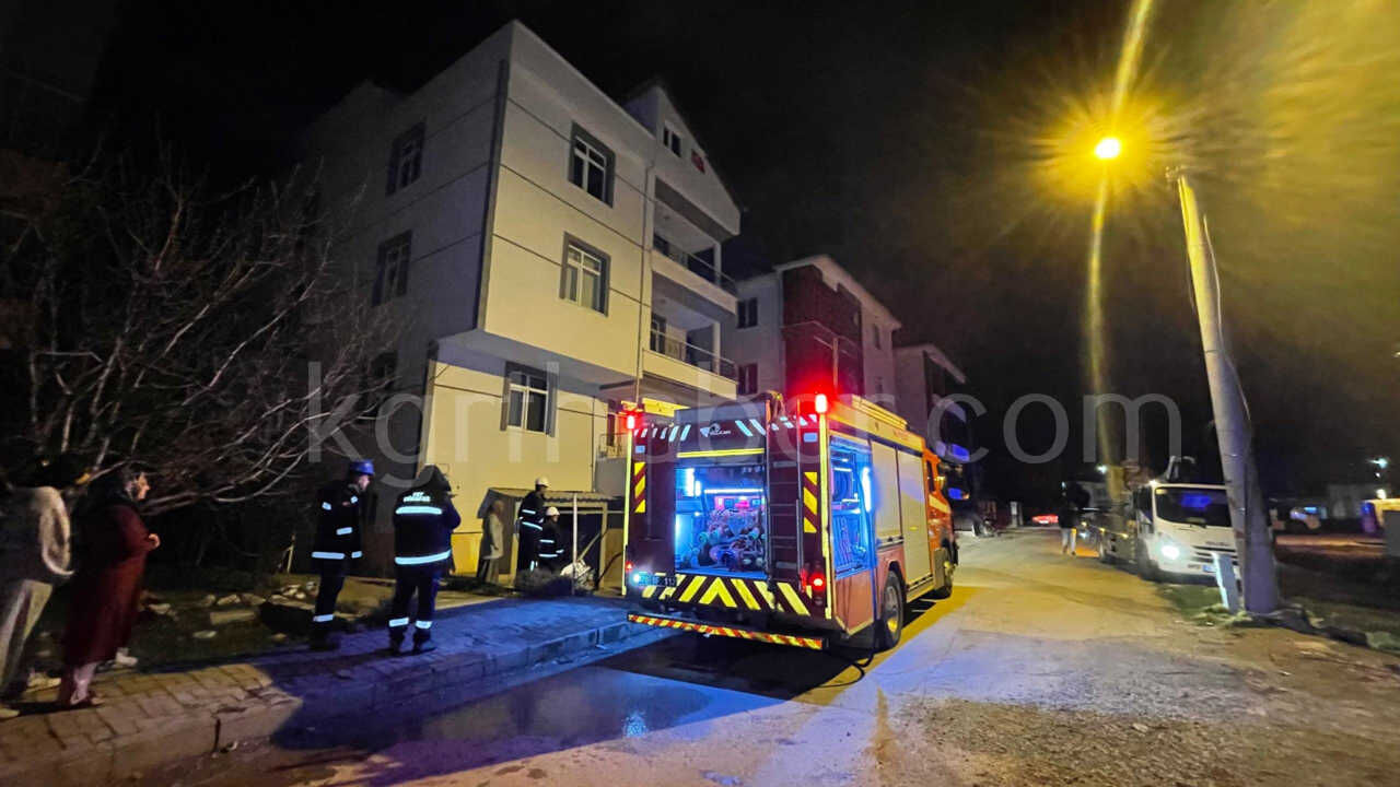 Bodrum Katindaki Prizden Cikan Yangini Itfaiye Sondurdu2