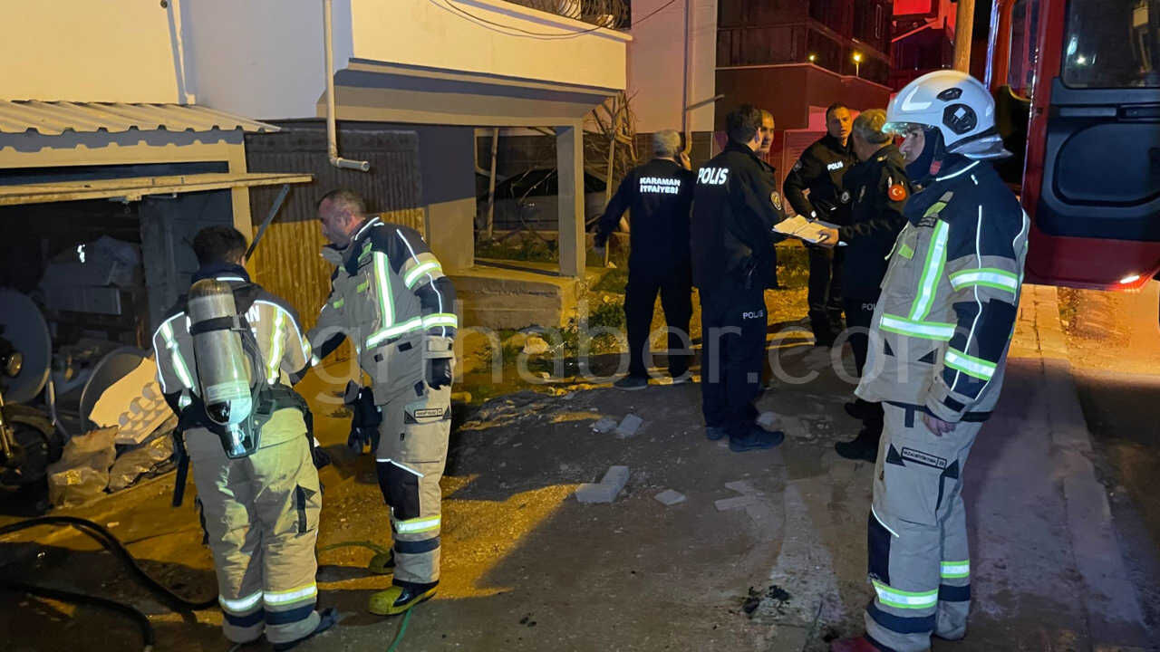 Bodrum Katindaki Prizden Cikan Yangini Itfaiye Sondurdu3