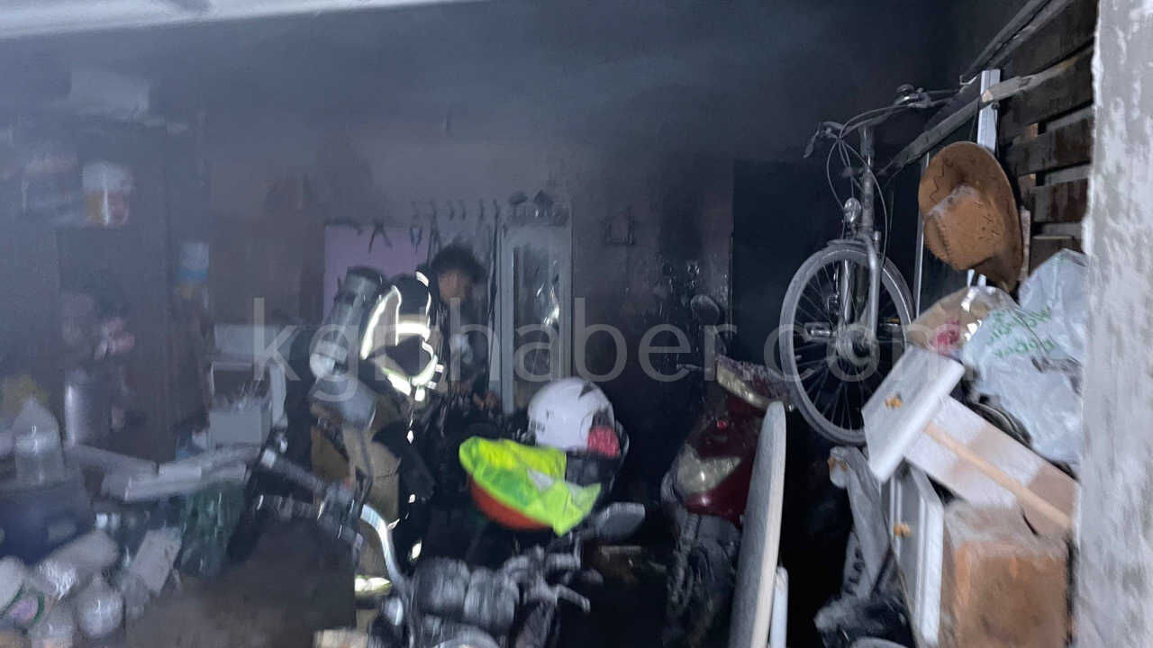 Bodrum Katindaki Prizden Cikan Yangini Itfaiye Sondurdu6