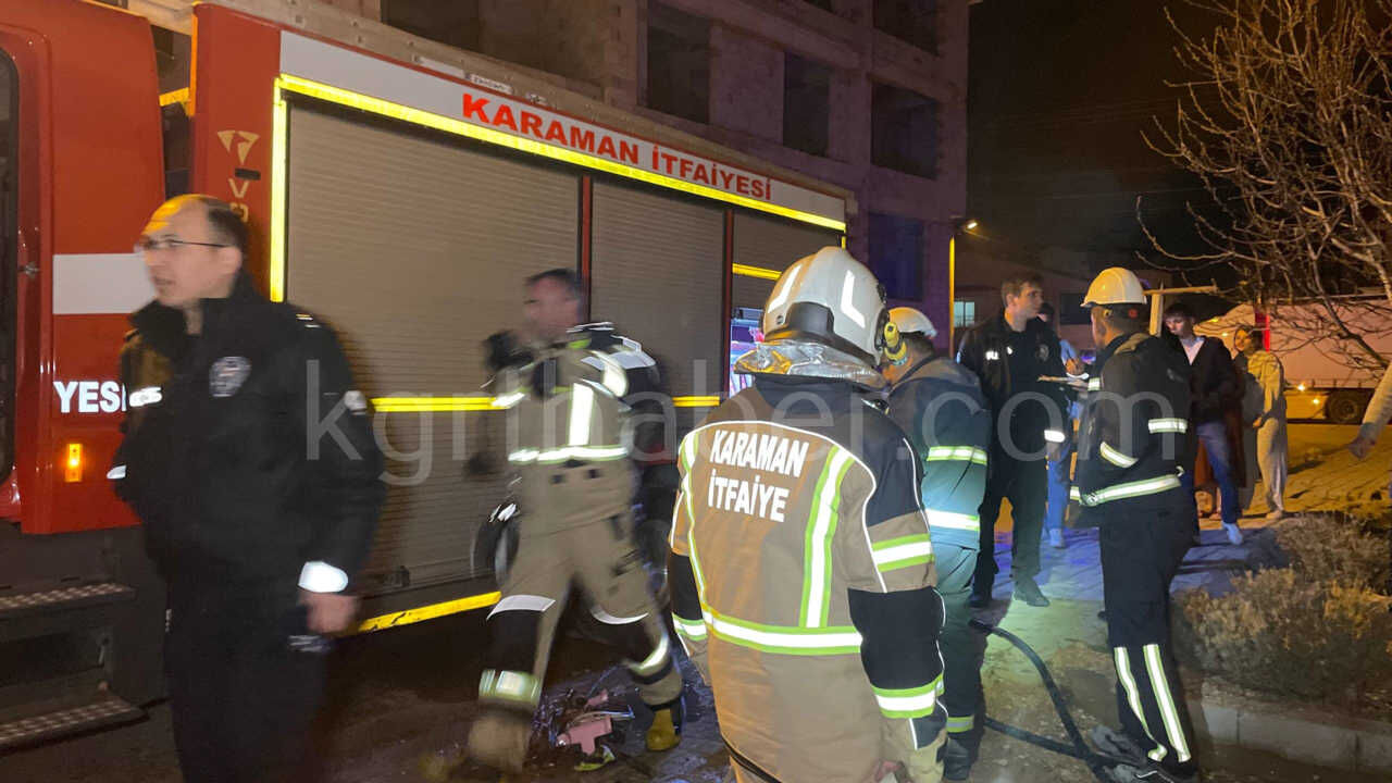 Bodrum Katindaki Prizden Cikan Yangini Itfaiye Sondurdu8