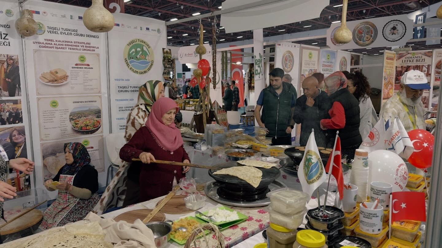 Ermenekin Lezzetleri Antalya Fuarinda Tanitiliyor (1)