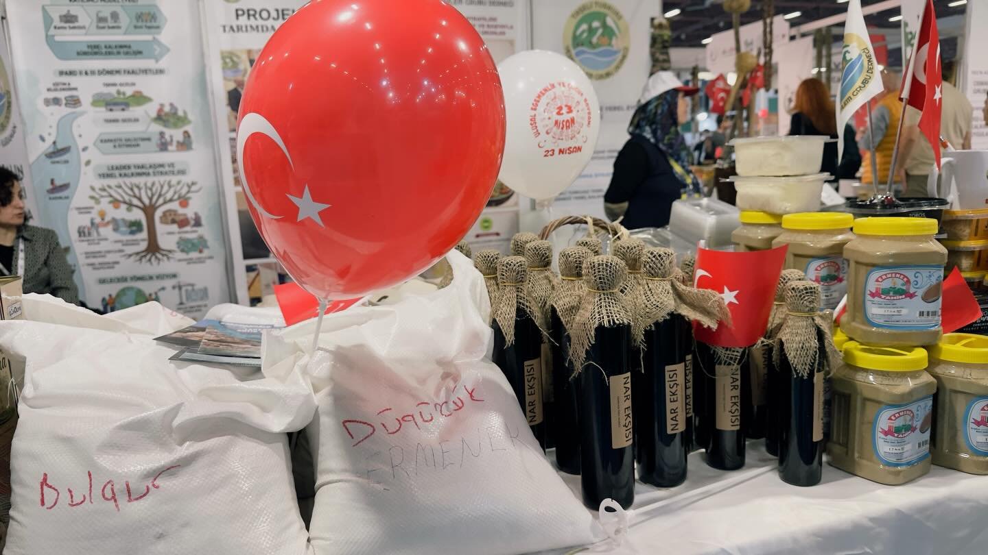 Ermenekin Lezzetleri Antalya Fuarinda Tanitiliyor (2)