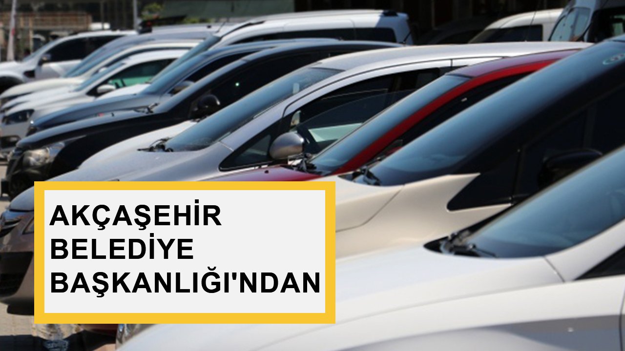 AKÇAŞEHİR BELEDİYE BAŞKANLIĞI'NDAN