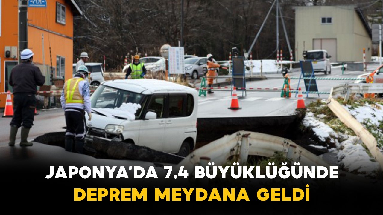 Japonya açıklarında 7.5 büyüklüğünde deprem: tsunami alarmı verildi