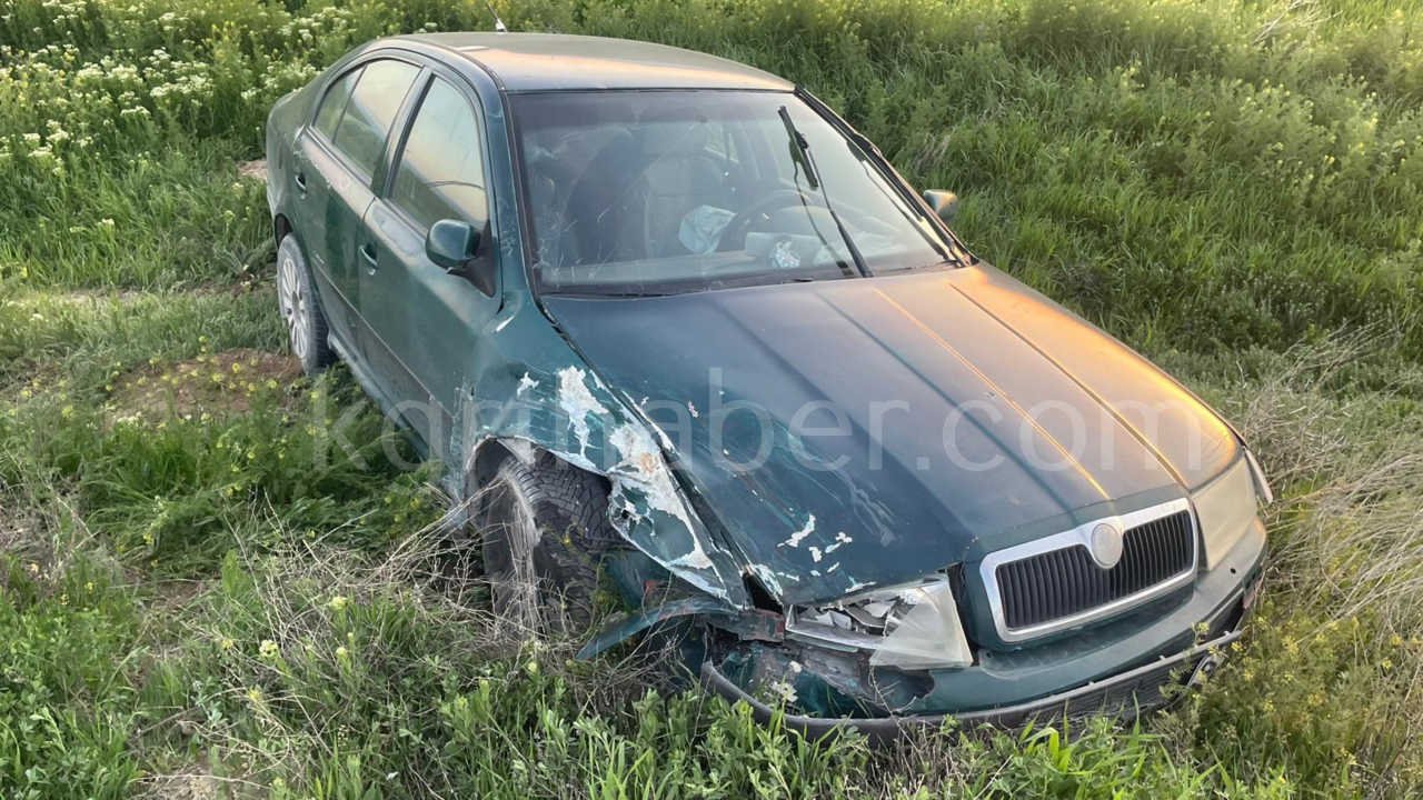 Karaman Kilbasan Yolunda Iki Otomobil Carpisti 3 Yarali3