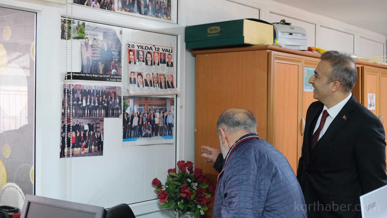 Karaman Valisi Hayrettin Cicekten Kgrtye Ziyaret0