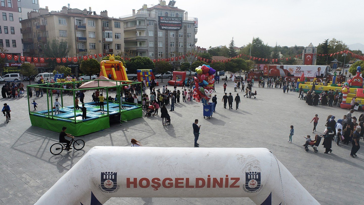 Karamanda 23 Nisanda Sisme Oyun Parki Kurulmadi Mi (2)