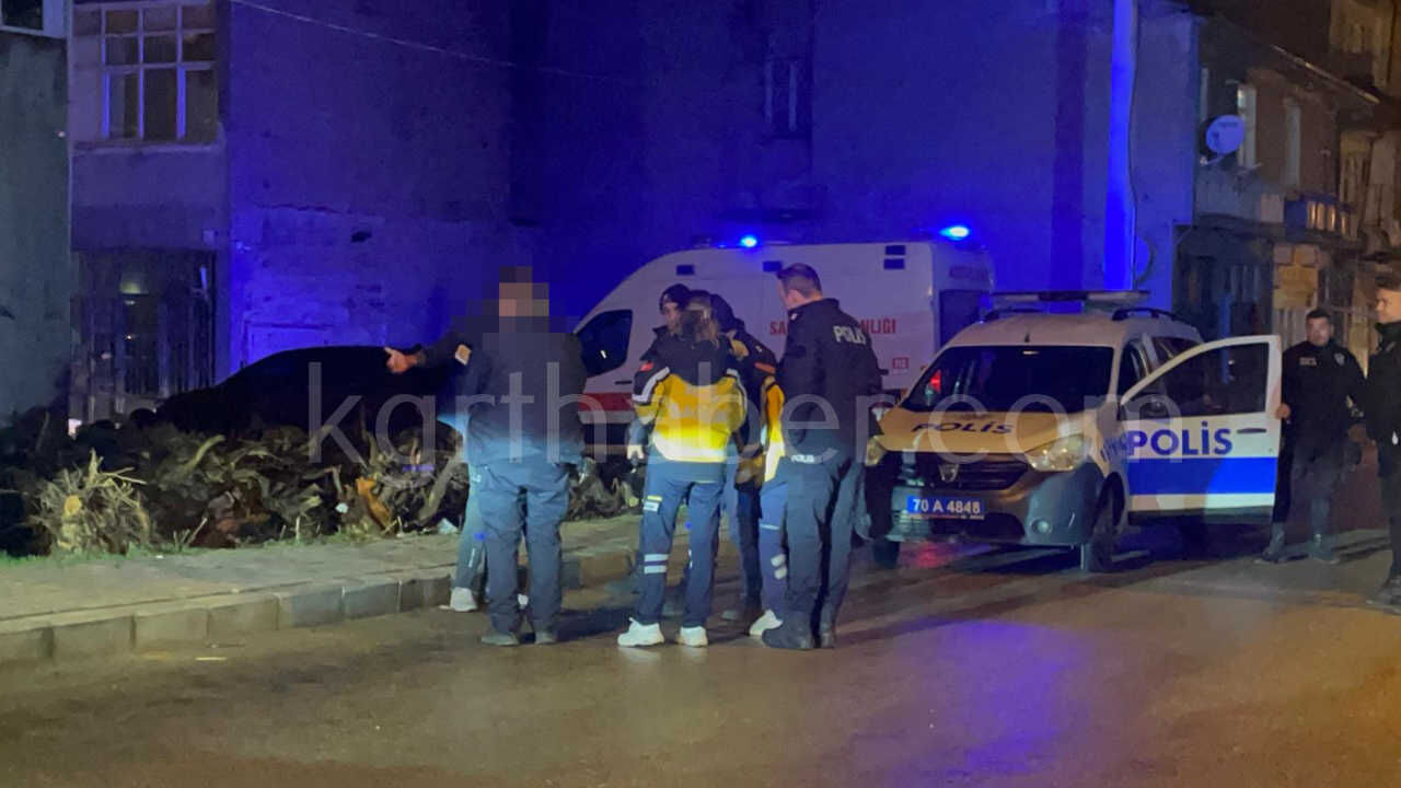 Karamanda Bir Kisi Kaldirimda Yarali Halde Bulundu2