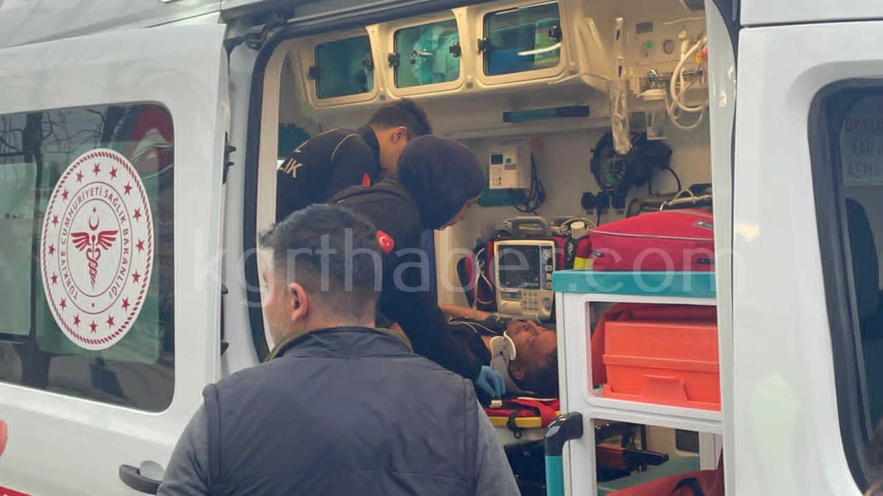 Karamanda Hastane Yolunda Kaza 1 Yarali2