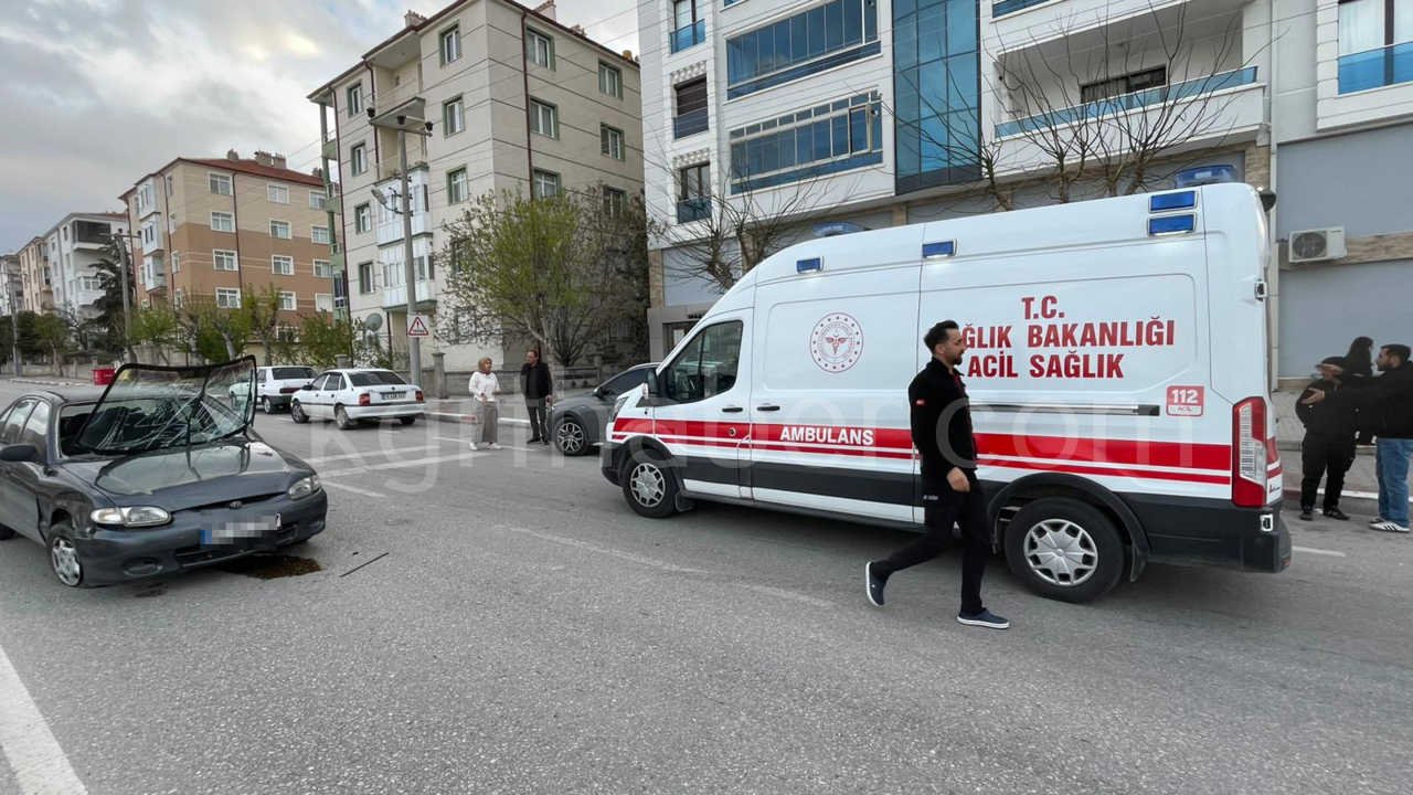 Karamanda Hastane Yolunda Kaza 1 Yarali4