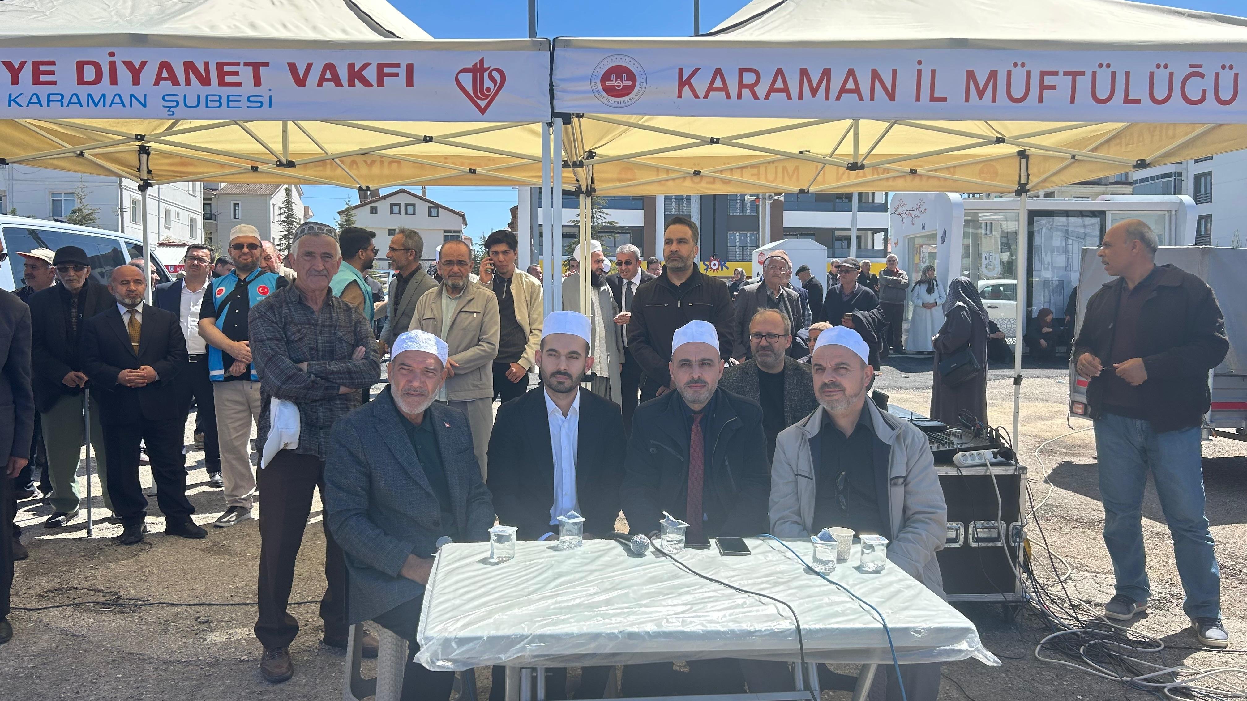 Karamanda Ilk Haci Kafilesi Dualarla Ugurlandi (6)