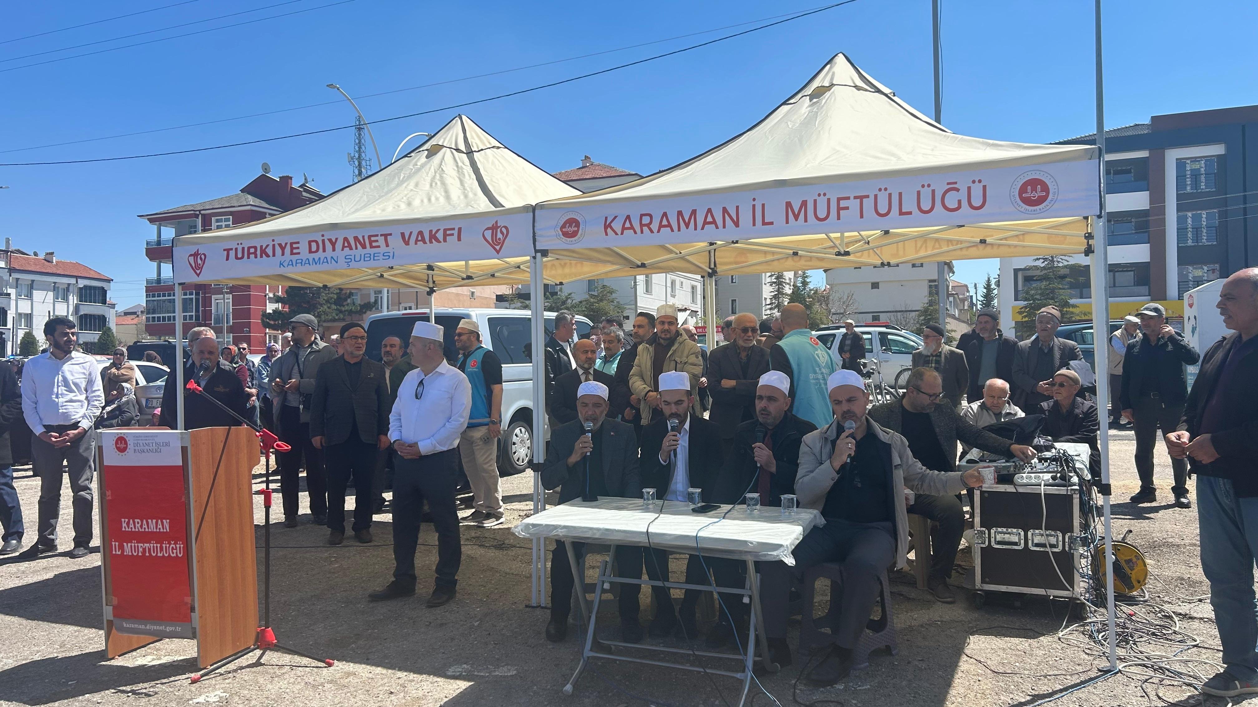 Karamanda Ilk Haci Kafilesi Dualarla Ugurlandi (7)