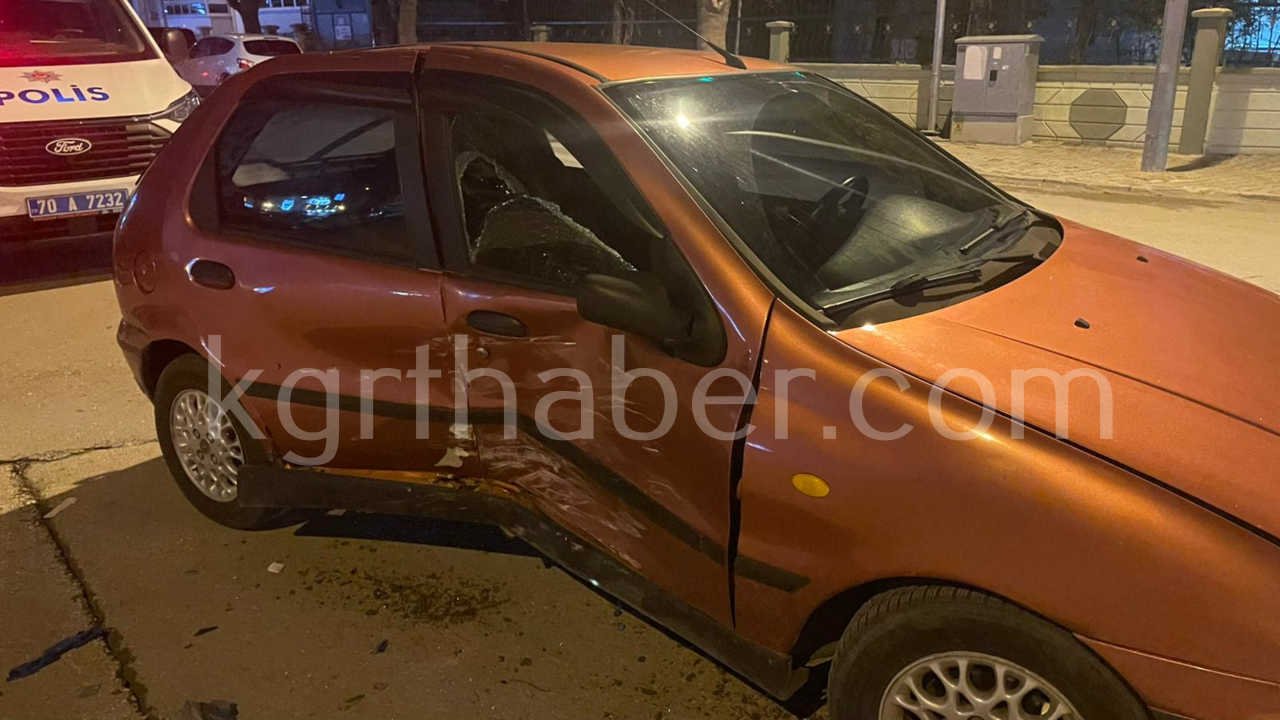 Karamanda Korkutan Kazada 1 Kisi Yaralandi4