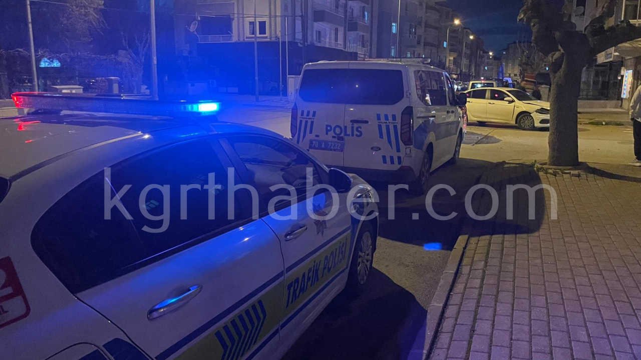 Karamanda Korkutan Kazada 1 Kisi Yaralandi6